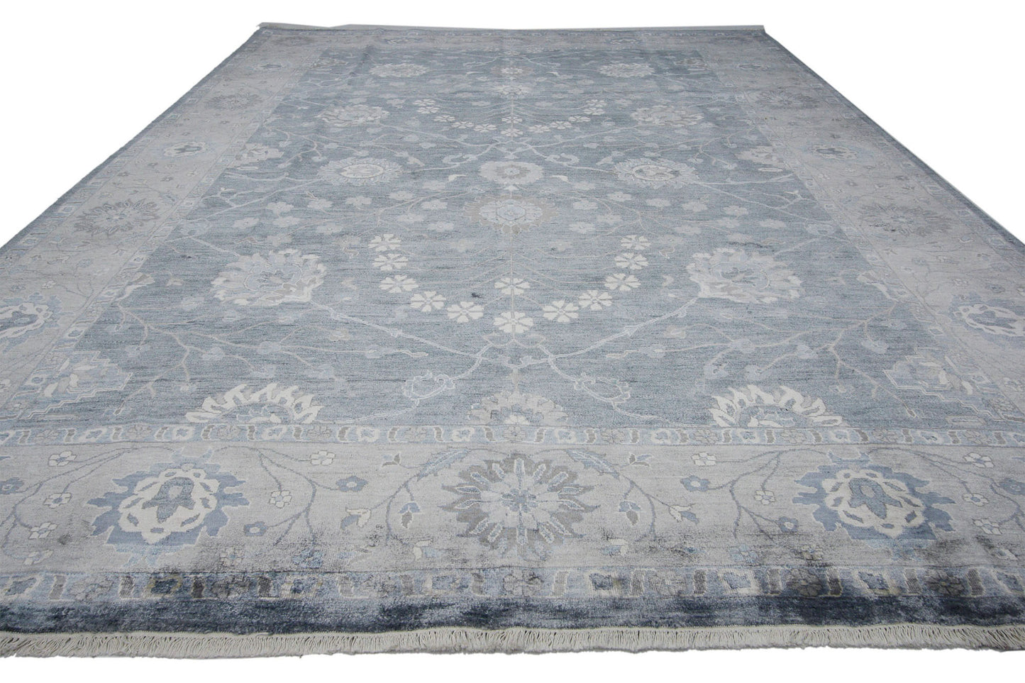 8 x 12 Modern Wool & Silk Rug 30020