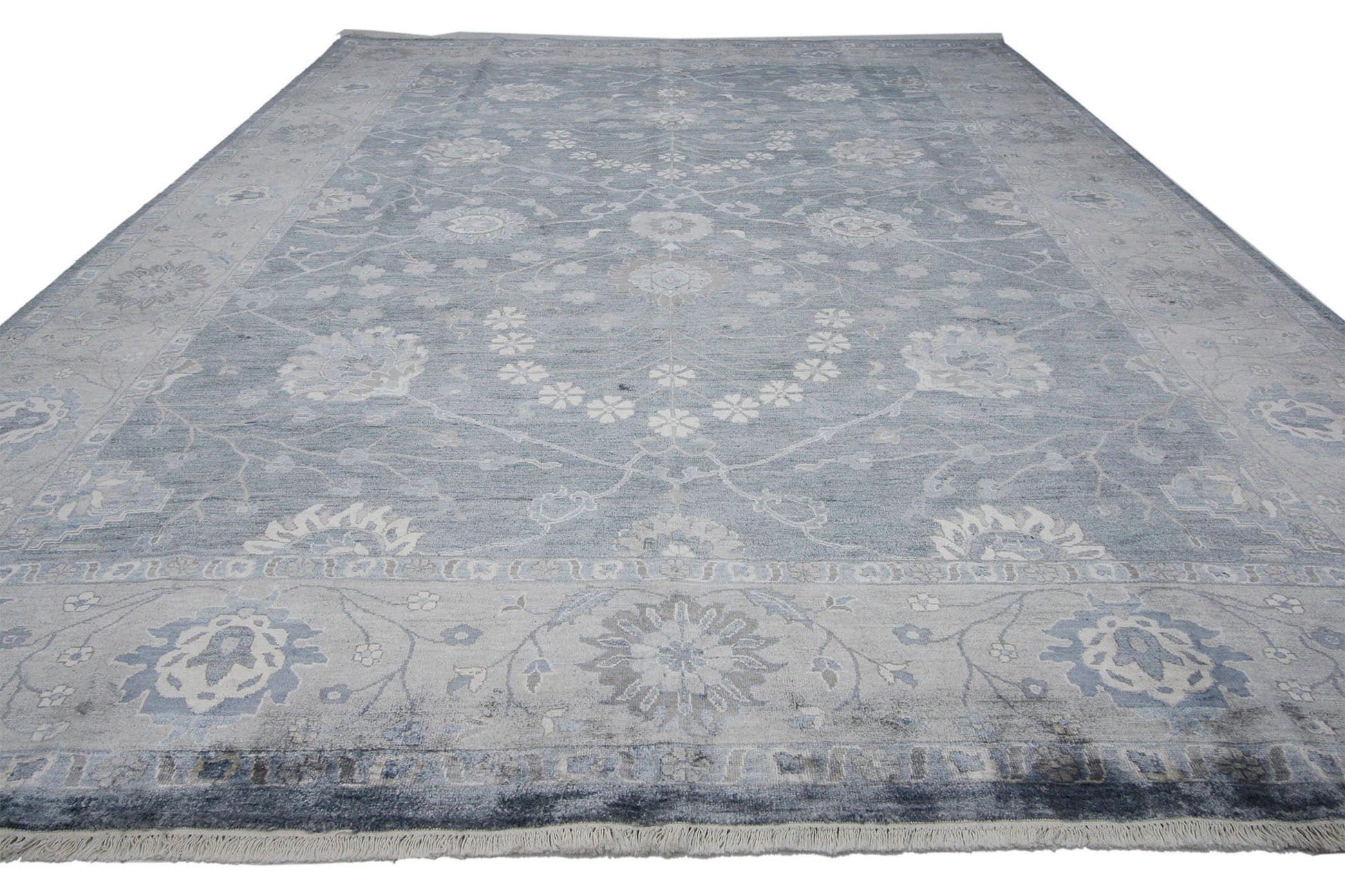 8 x 12 Modern Wool & Silk Rug 30020