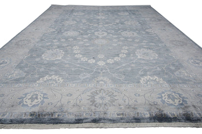 8 x 12 Modern Wool & Silk Rug 30020