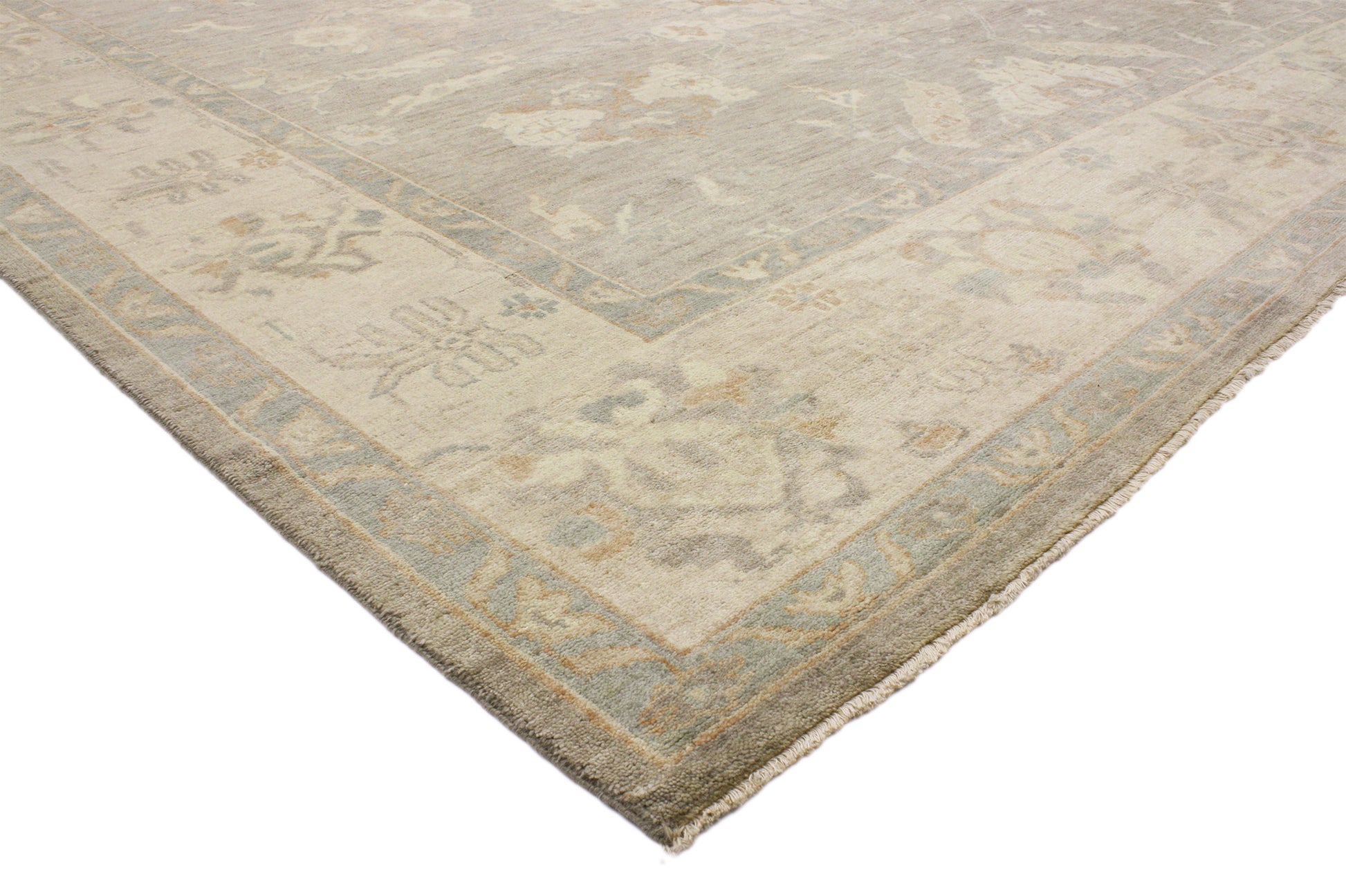 9 x 12 Vintage-Inspired Oushak Rug 30167