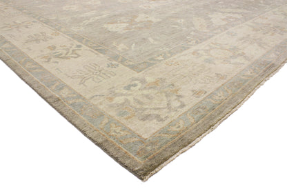 9 x 12 Vintage-Inspired Oushak Rug 30167