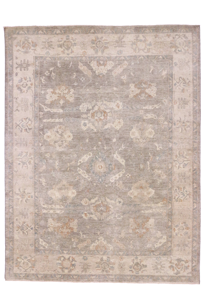 9 x 12 Vintage-Inspired Oushak Rug 30167