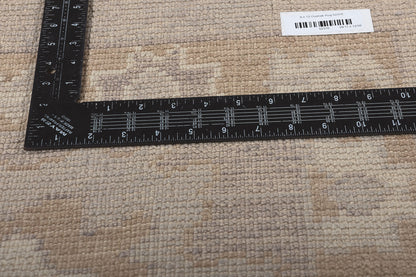 9 x 12 Modern Earth-Tone Turkish Oushak Rug 52376