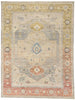 9 x 12 Modern Earth-Tone Oushak Rug 31054