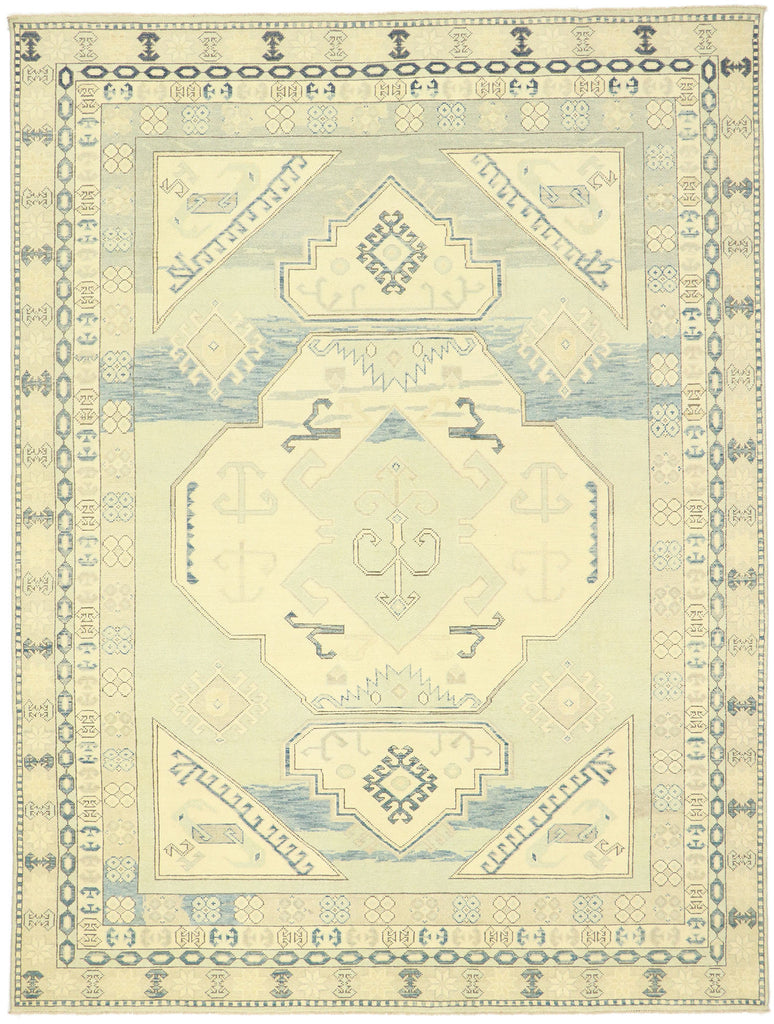 9 x 12 Modern Oushak Rug 80605