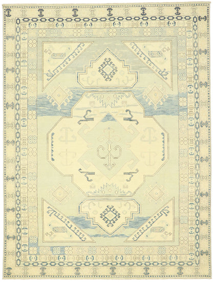 9 x 12 Modern Oushak Rug 80605