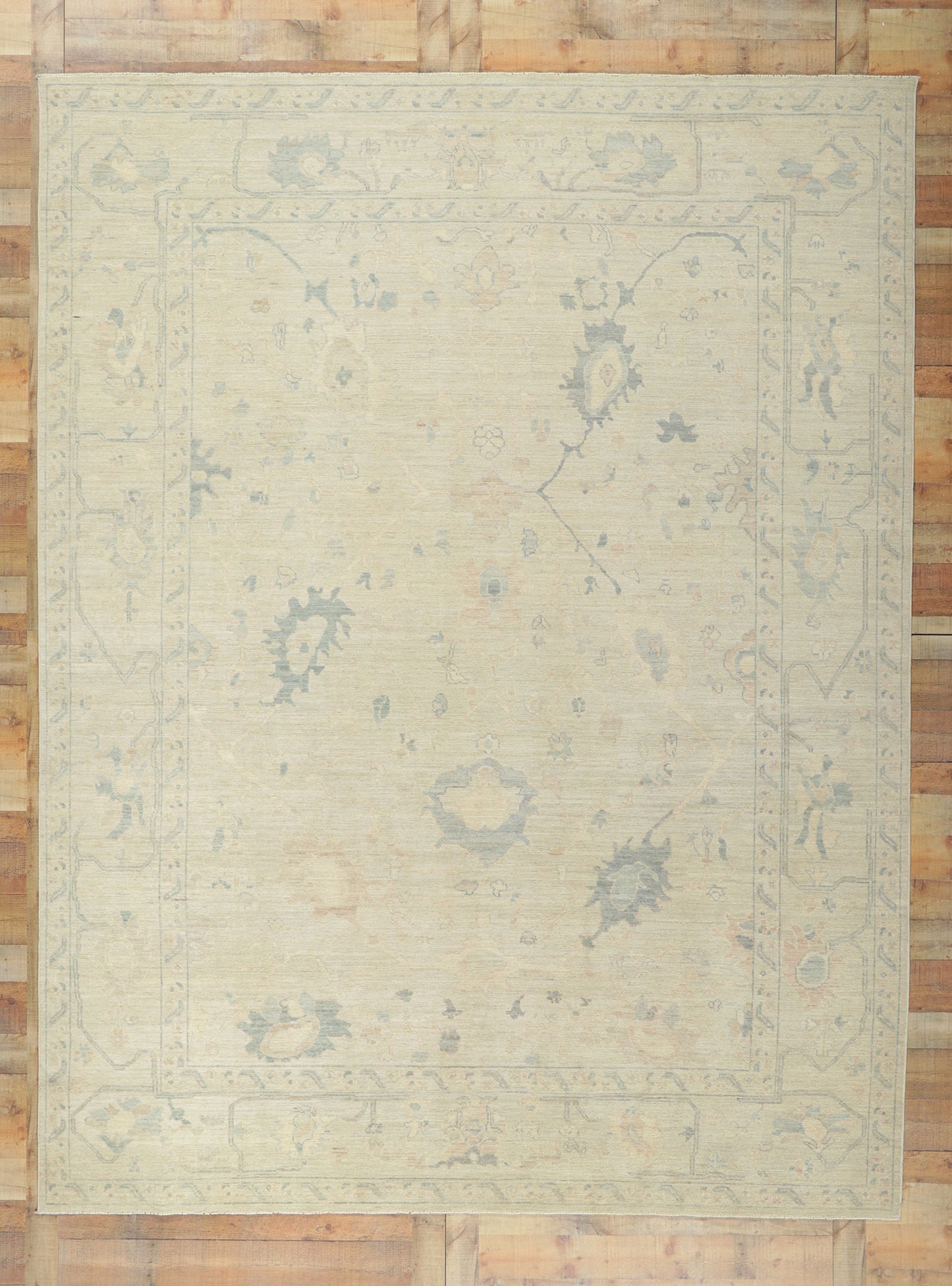 9 x 12 Modern Oushak Rug 80918