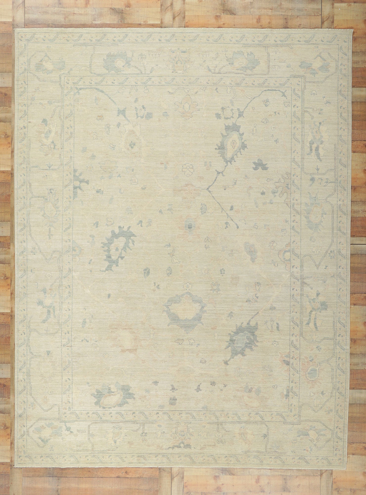 9 x 12 Modern Oushak Rug 80918