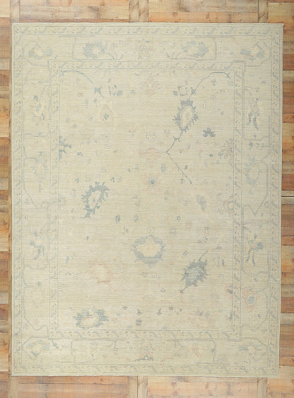 9 x 12 Modern Oushak Rug 80918