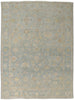 9 x 12 Modern Light Blue Oushak Rug 30707