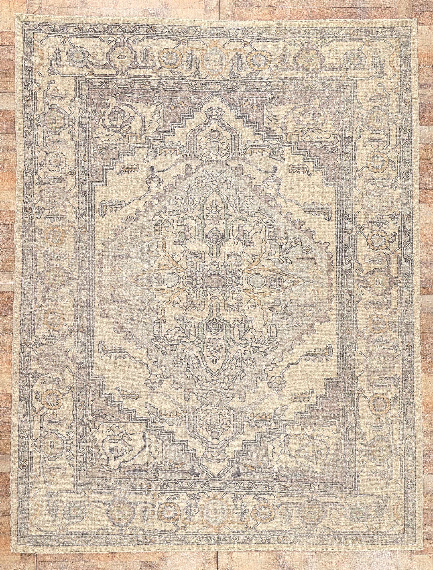 9 x 12 Turkish Oushak Rug 53188