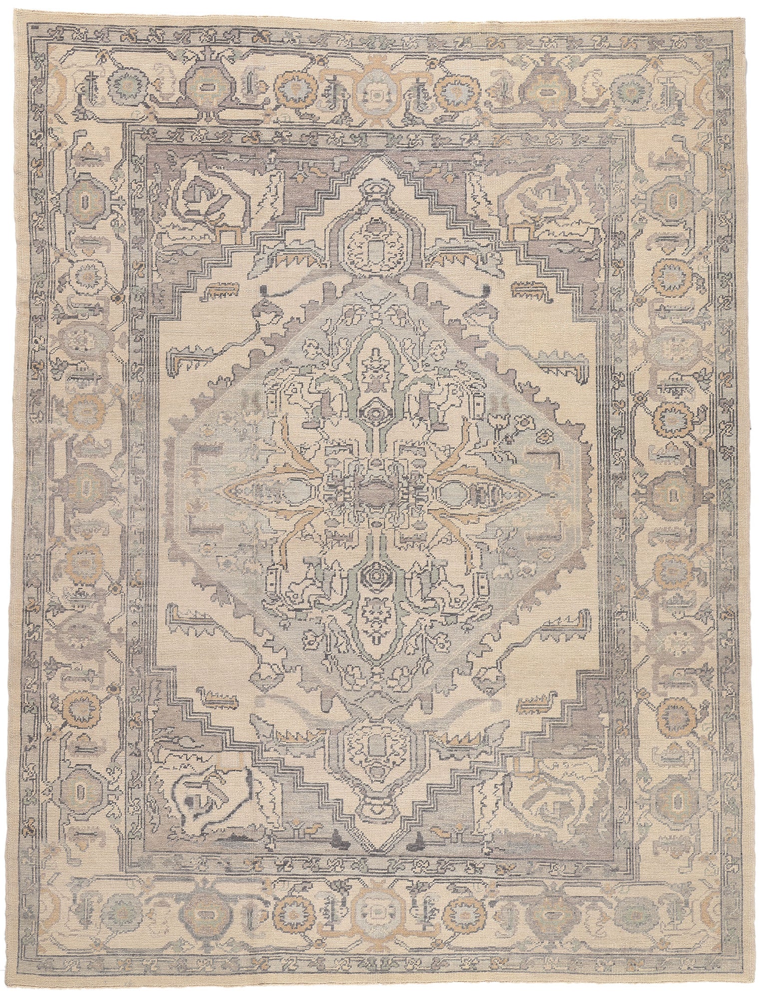 9 x 12 Turkish Oushak Rug 53188