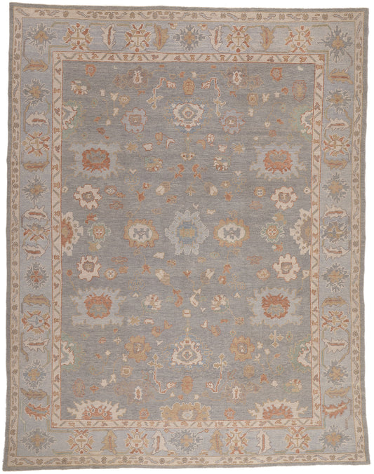 9 x 12 Turkish Oushak Rug 53515