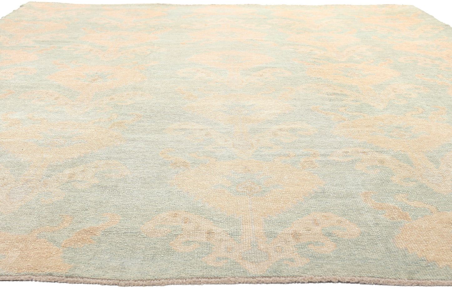 9 x 13 Modern Turkish Oushak Rug 50729