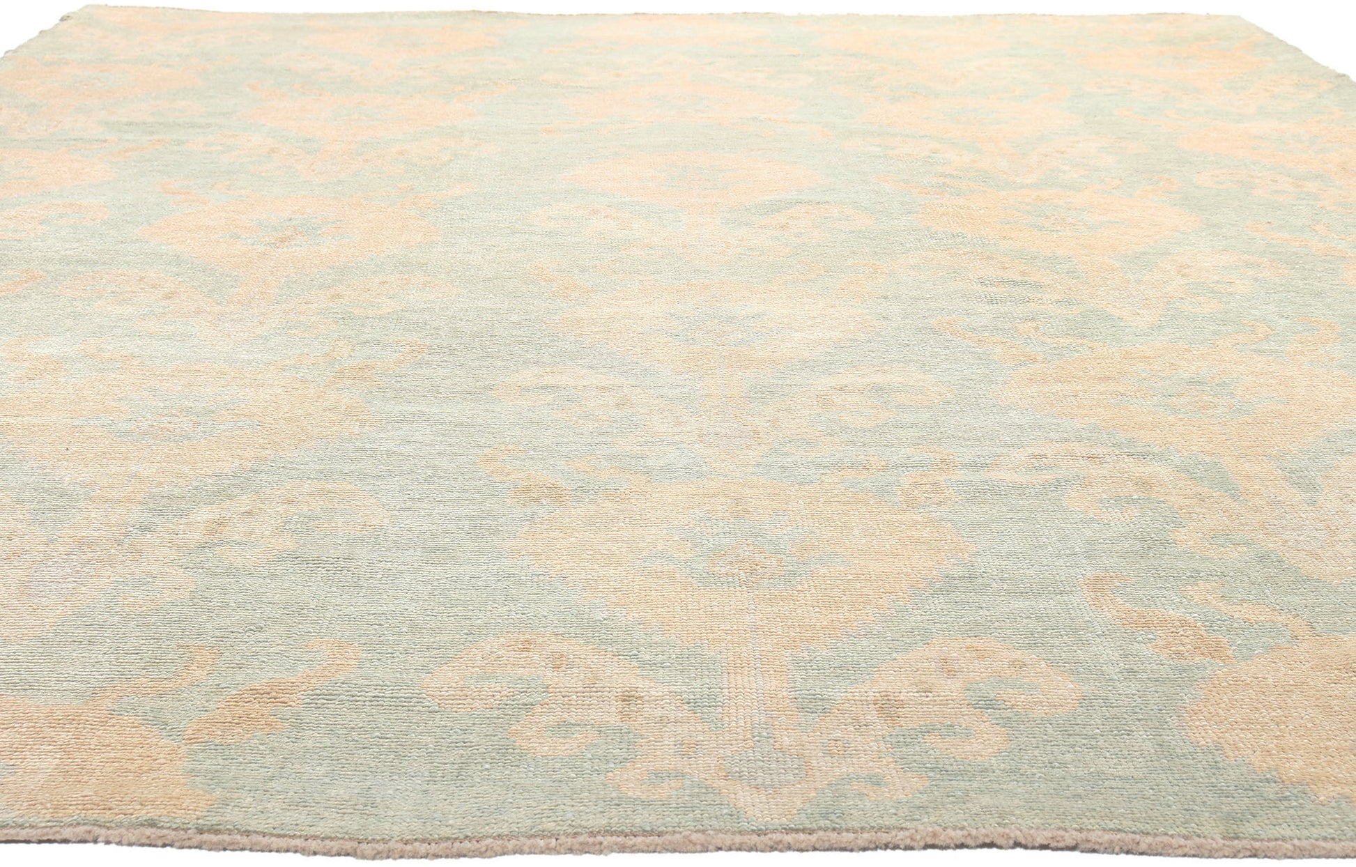 9 x 13 Modern Turkish Oushak Rug 50729
