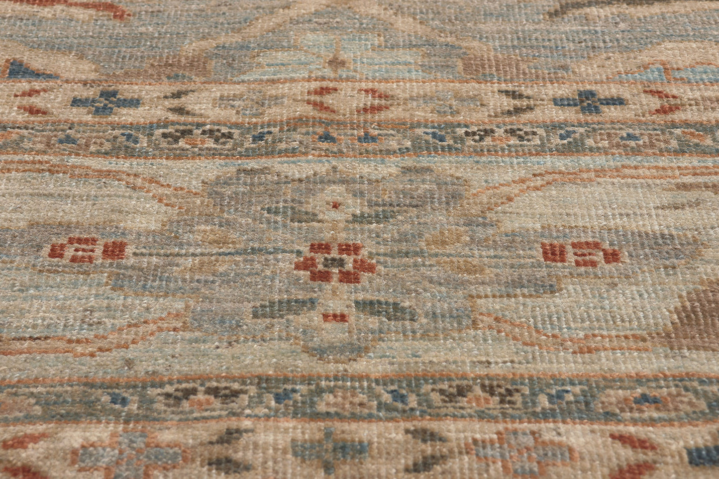 9 x 12 Modern Blue Persian Sultanabad Rug 60700