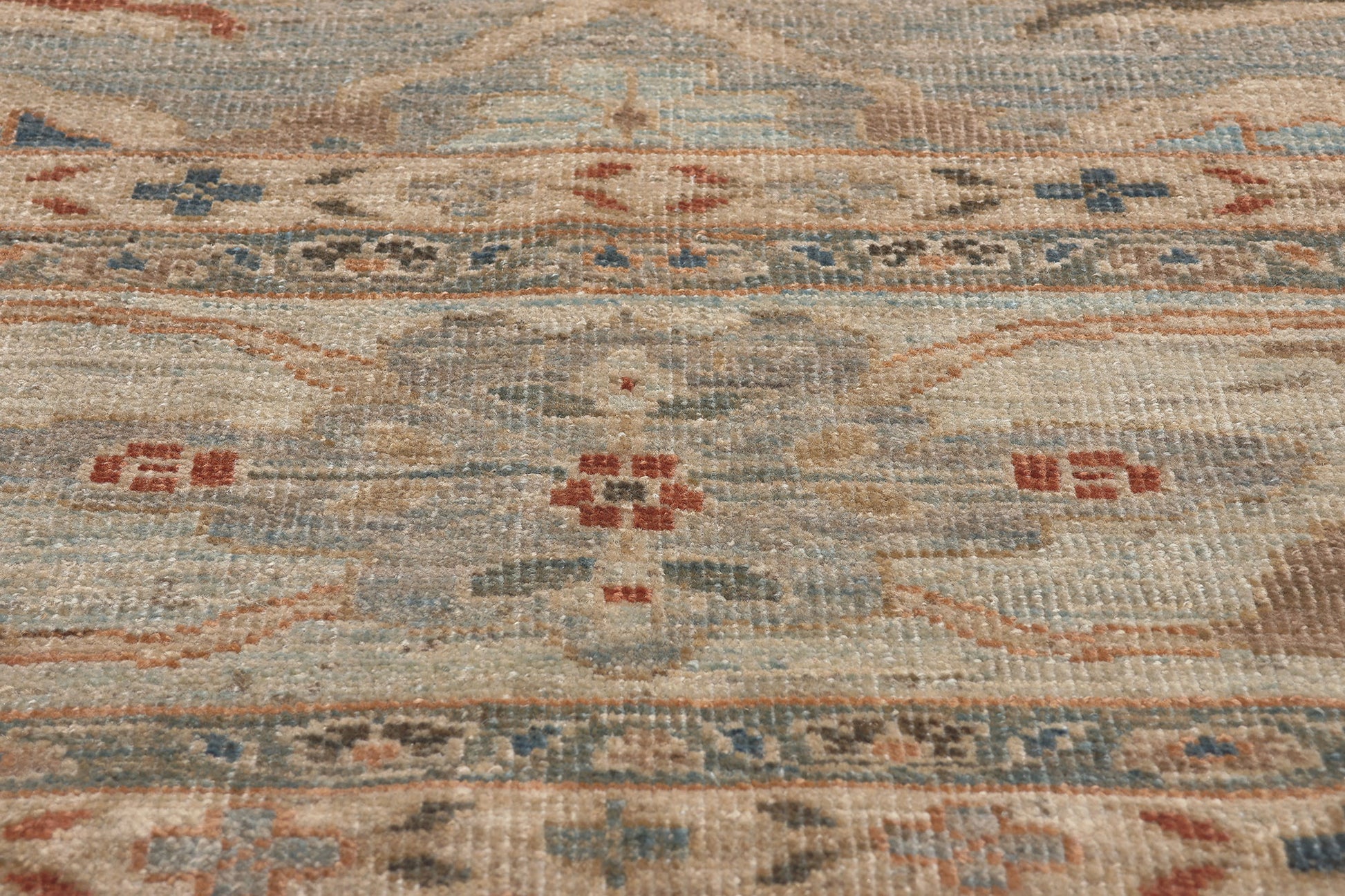 9 x 12 Modern Blue Persian Sultanabad Rug 60700