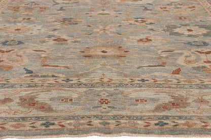 9 x 12 Modern Blue Persian Sultanabad Rug 60700