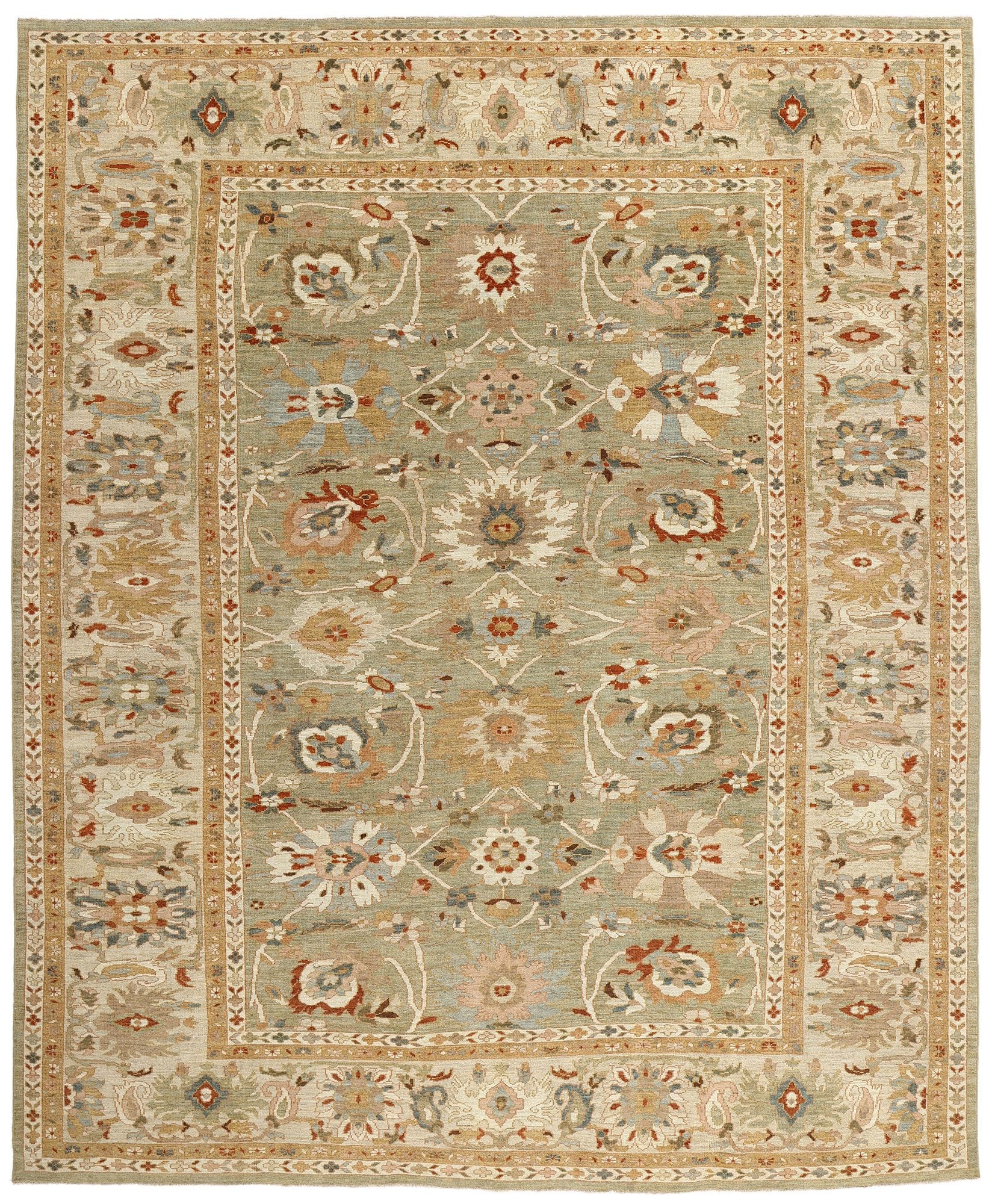 11 x 13 Modern Persian Sultanabad Rug 61280