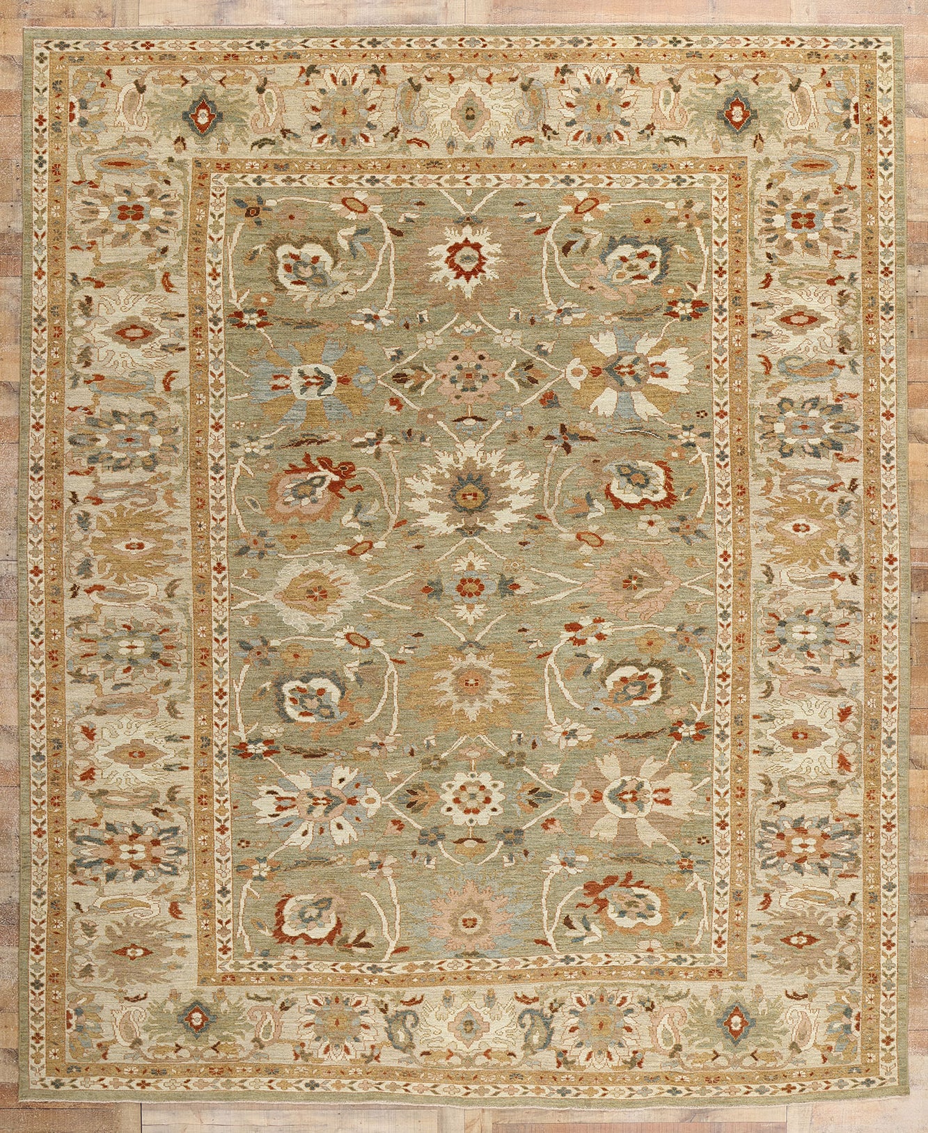 11 x 13 Modern Persian Sultanabad Rug 61280