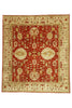13 x 15 Modern Red Turkish Oushak Rug 74066