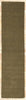2 x 9 Solid Olive Green Modern Rug 30996