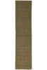 2 x 9 Solid Olive Green Modern Rug 30996