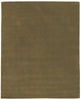 8 x 10 Solid Olive Green Modern Rug 30997