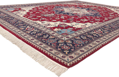 9 x 12 Vintage Pakistani Serapi Rug 72064