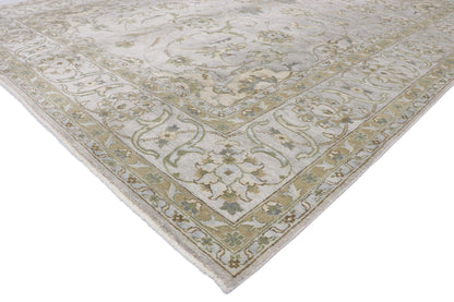 9 x 12 Modern Indian Silk Rug 30069