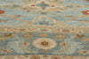 12 x 16 Modern Sky Blue Persian Sultanabad Rug 61294