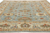 9 x 11 Modern Sky Blue Persian Sultanabad Rug 61283