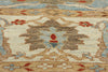 9 x 11 Modern Sky Blue Persian Sultanabad Rug 61283