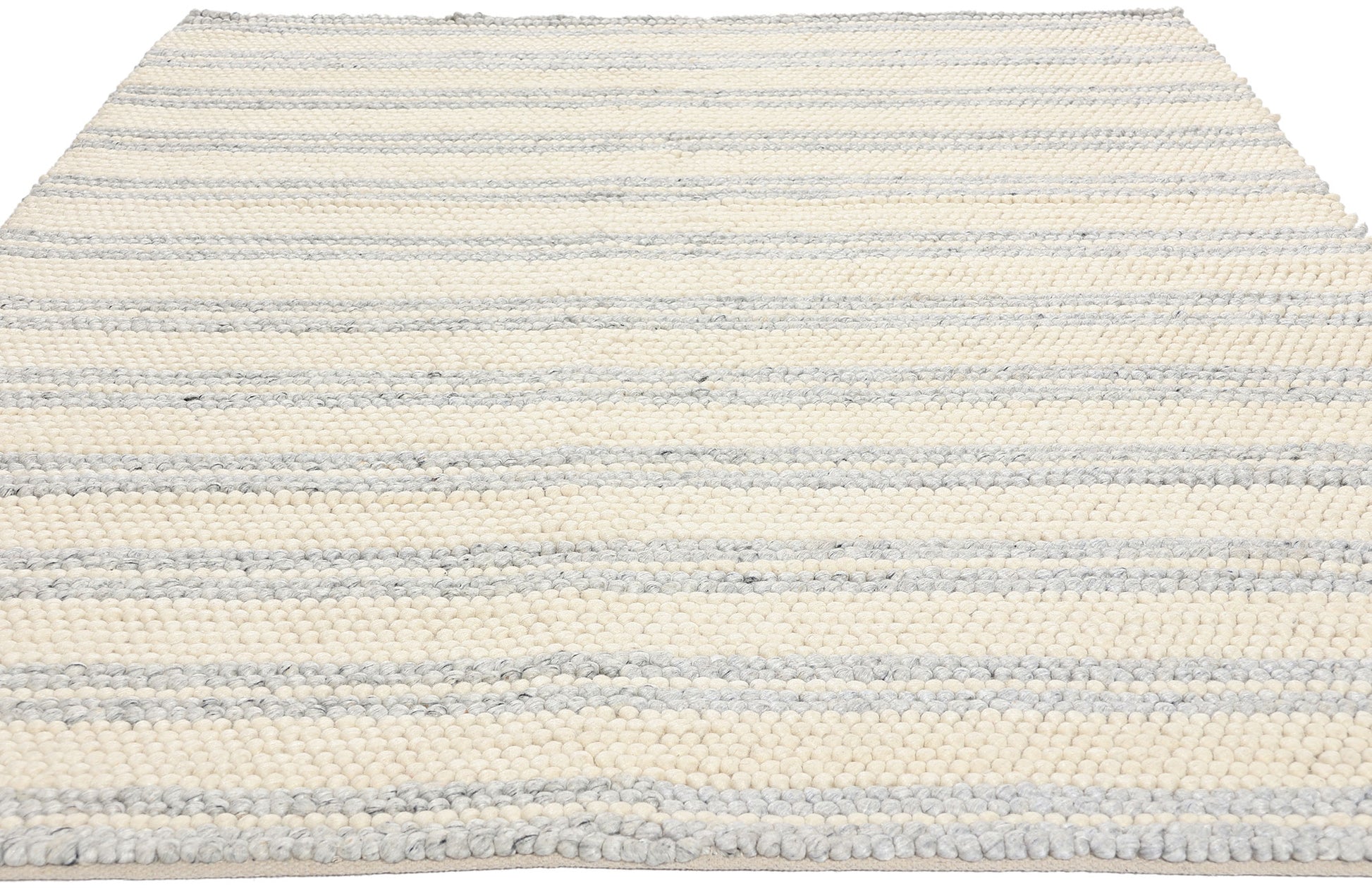 6 x 8 Modern Striped Textured Rug 31049