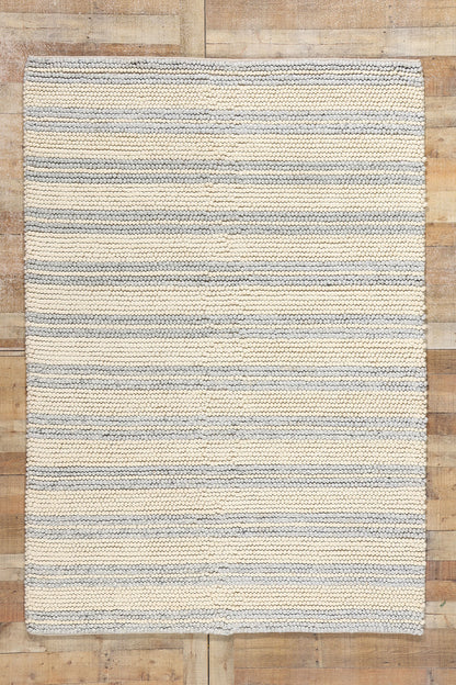 6 x 8 Modern Striped Textured Rug 31049