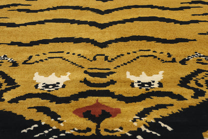 8 x 10 Modern Tibetan Tiger Rug 31324