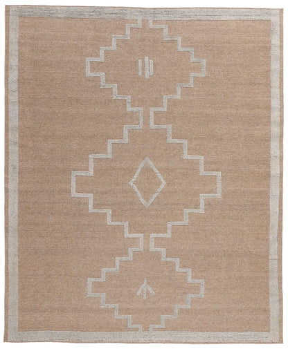 8 x 10 Modern Tribal Moroccan High-Low Rug 31260