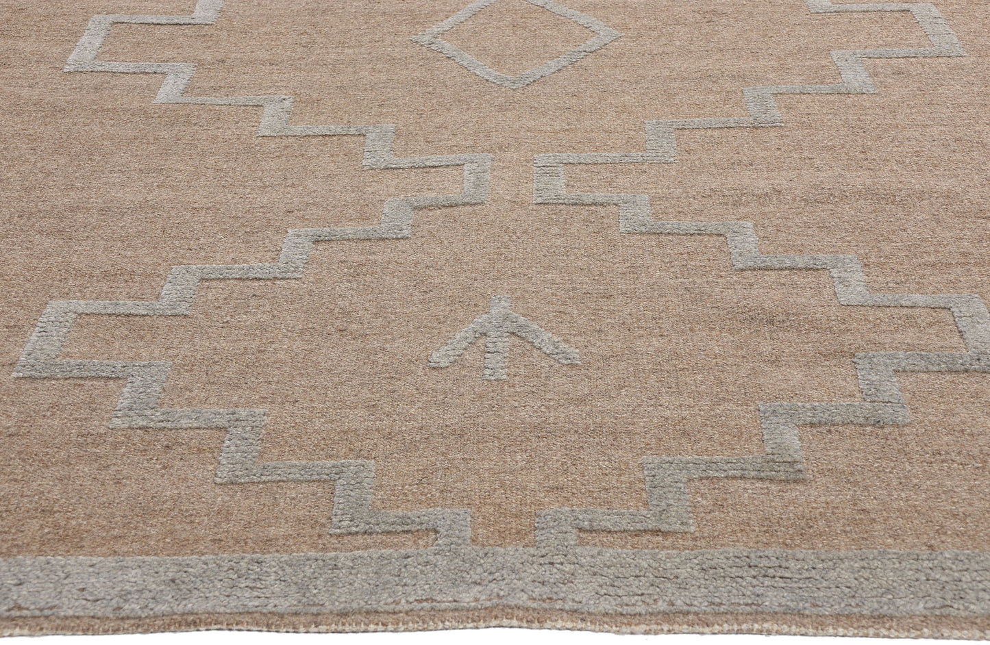8 x 10 Modern Tribal Moroccan High-Low Rug 31260