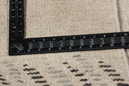 9 x 10 Modern Tribal Moroccan High-Low Rug 31254
