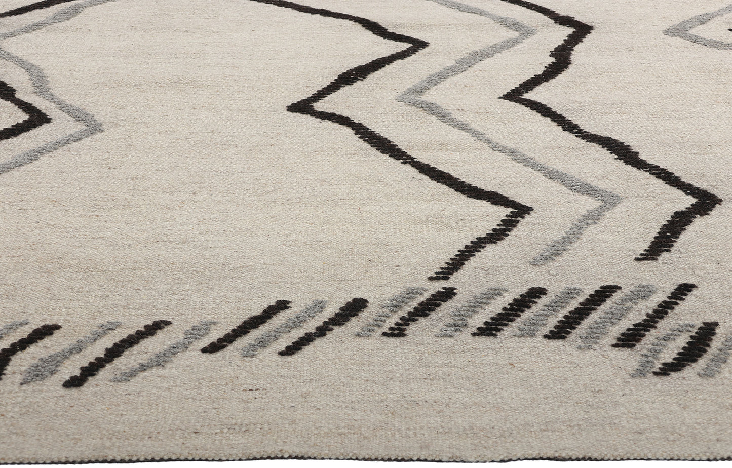 9 x 10 Modern Tribal Moroccan High-Low Rug 31254