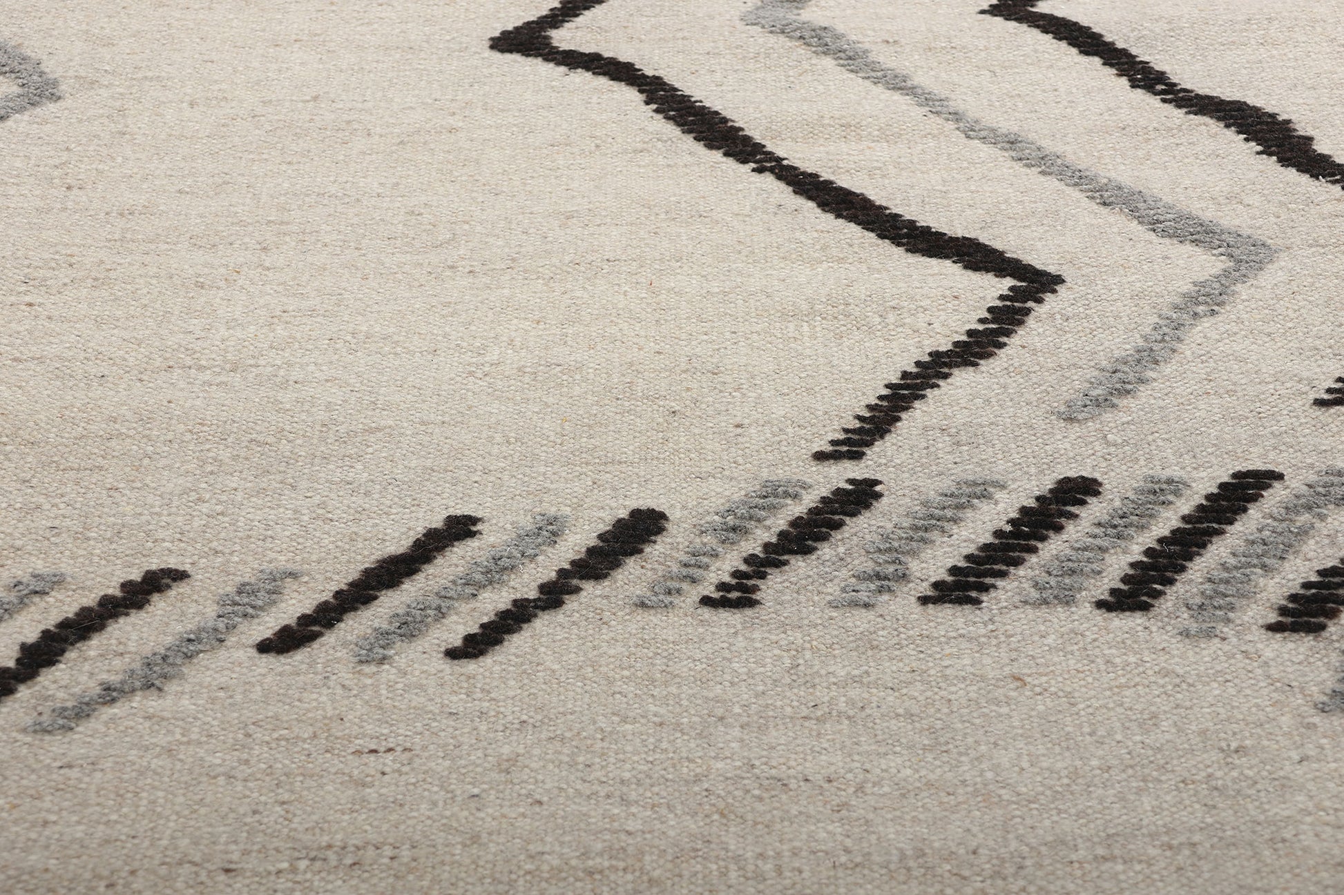 9 x 10 Modern Tribal Moroccan High-Low Rug 31254