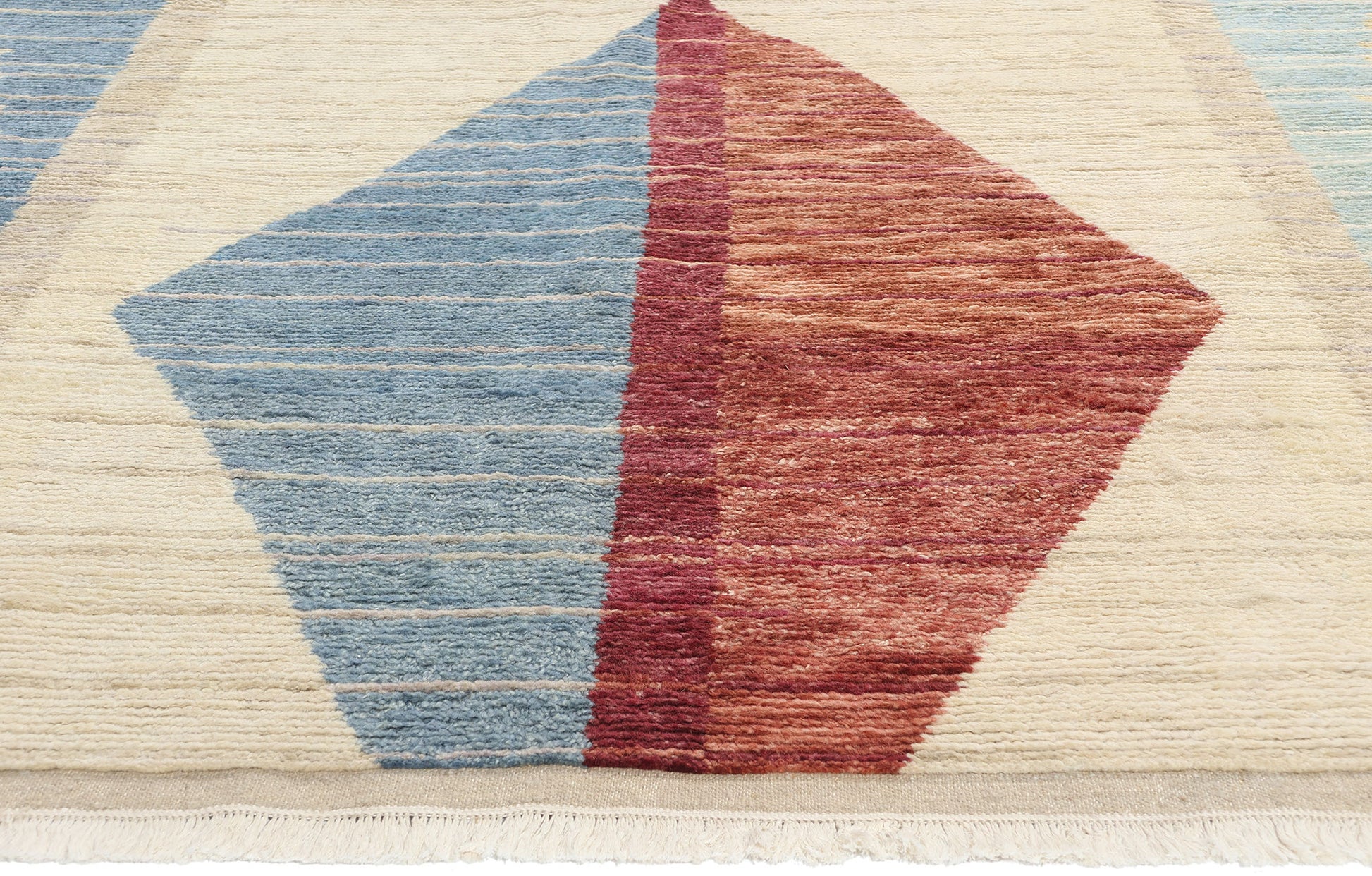 9 x 12 Modern Tribal Moroccan Rug 31328