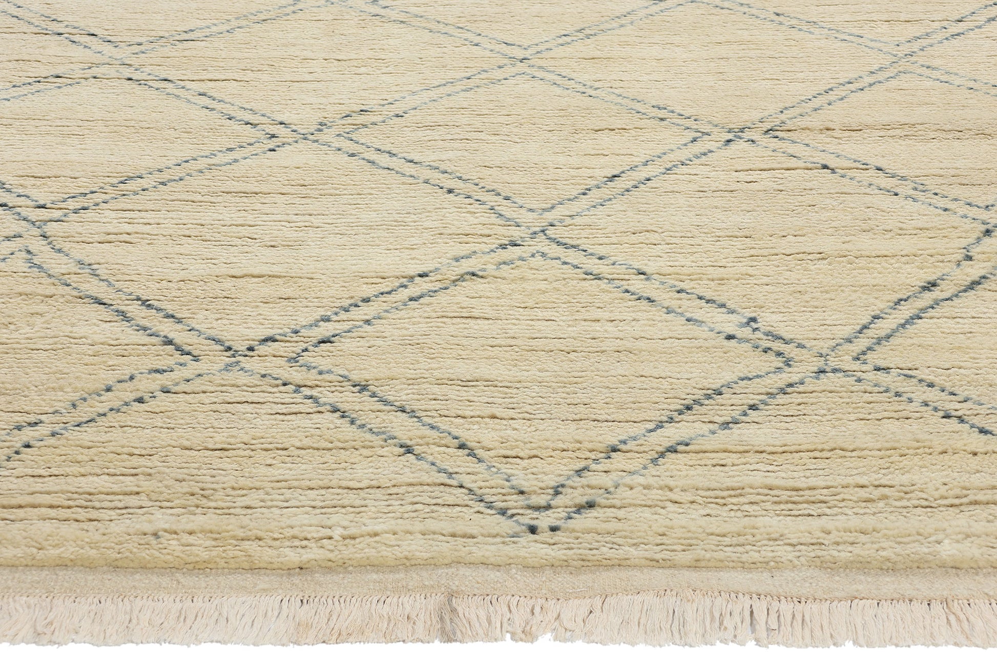 9 x 12 Modern Tribal Diamond Moroccan Rug 31083