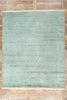 9 x 12 Modern Tribal Light Teal Moroccan Rug 31253