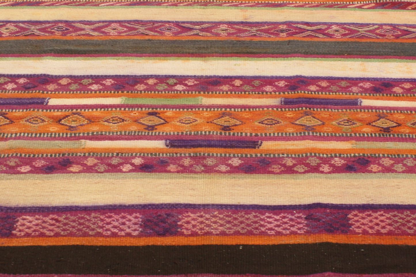 6 x 12 Vintage Berber Moroccan Kilim Rug 20329