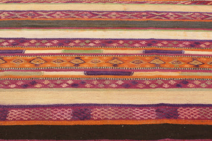 6 x 12 Vintage Berber Moroccan Kilim Rug 20329