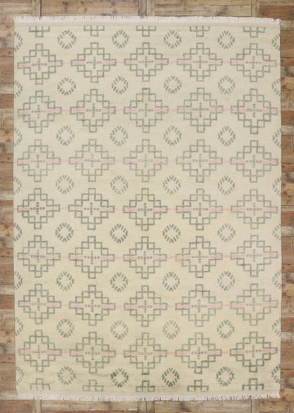 10 x 14 Neutral Moroccan Rug 30548