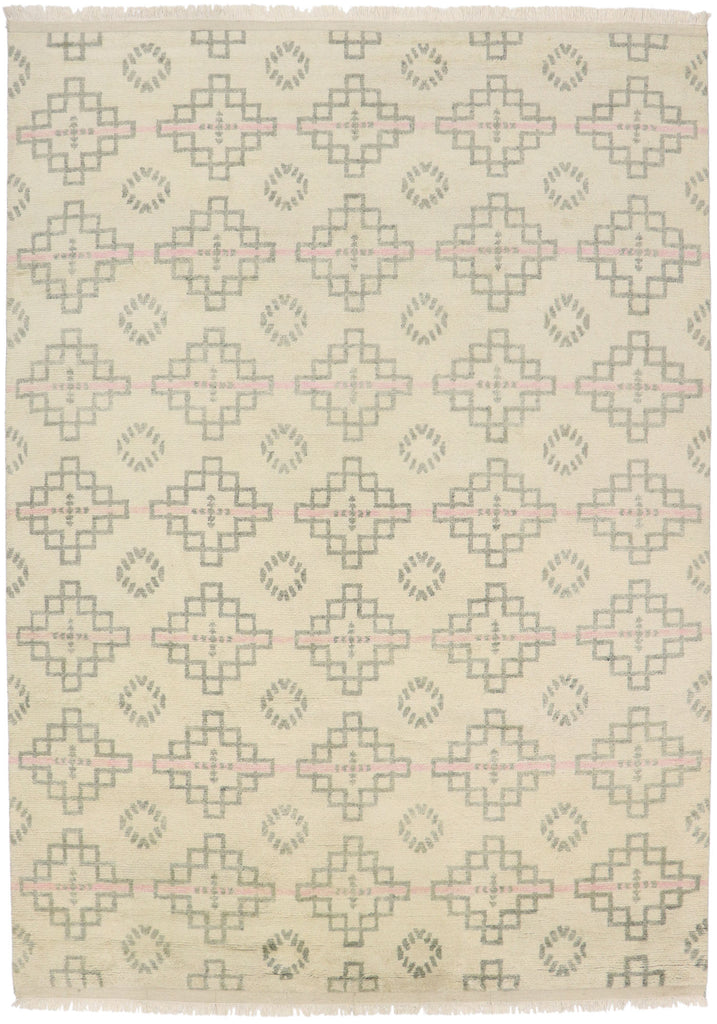 10 x 14 Neutral Moroccan Rug 30548