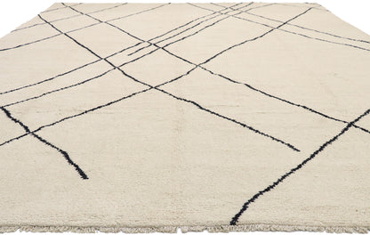 10 x 14 Modern Moroccan Area Rug 80543