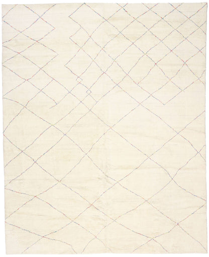 12 x 15 Neutral Moroccan Rug 30049